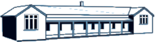 Blockhouse Bay library logo